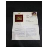 2003 Arctic Tundra Grizzly Bear Gold Replica First Day Cover