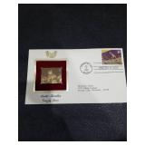 2003 Arctic Tundra Grizzly Bear Gold Replica First Day Cover