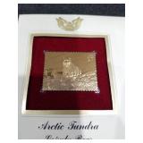 2003 Arctic Tundra Grizzly Bear Gold Replica First Day Cover
