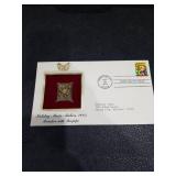 2003 Holiday Music Makers Gold Stamp First Day Cover