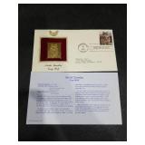 2003 Arctic Tundra Gray Wolf Gold Stamp First Day Cover