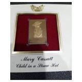 2003 Mary Cassatt Gold Stamp First Day Cover