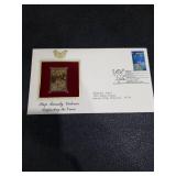 2003 Stop Family Violence Gold Stamp First Day Cover