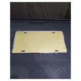 Elvis Blue Hawaii Metal License Plate