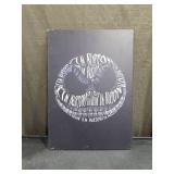 Tim Burton Metal Sign