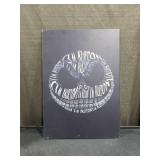 Tim Burton Metal Sign