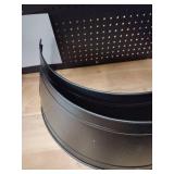 A 25 inch Metal Christmas Tree Collar - Wondershop Black