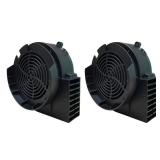 DONGERMAER Chtistmas Inflatable Fan Replacement 1A - Halloween Inflatable Blower Replacement, Xmas Yard Blow Up, Fan for Outdoor Holiday Yard Inflatables Decorations 2 Packs