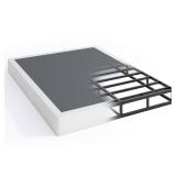 QEROMY 7 Inch Low Profile Box Spring, Sturdy Metal Frame Mattress Foundation, Easy Assembly, Quiet & Noise-Free, Queen Size