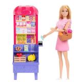 Barbie and Teresa Recipe for Friendship Fashion Doll & Playset, Malibu at The Market Theme with 11 Accessories Including Market Stand & Food
