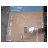 Pop-Up Snowman XR-R5FT-WTRD Holiday Decoration