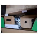 Bojim 6 Light LED Track Lighting Kit, Ceiling Spot Lighting with Adjustable Light Heads & Foldable Light Arms, Matte Black Kitchen Track Lighting (GU10 Socket, Bulbs Not Included)