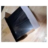 BAYKA Floating Shelves for Wall, Wall Mounted Rustic Wood Shelves for Bathroom, Bedroom, Living Room, Kitchen, Hanging Shelf for Books/Storage/Room Decor with 22lbs Capacity (Black, Set of 3, 15.7in)