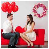 Yawwind Valentines Day Wreaths for Front Door 20 Inch Valentine Door Wreath Valentine