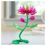 Crystal Gem Creations Blooming Lotus Flower Kit by RoseArt, 75+ Pieces, Great for Adults, Tweens and Children Ages 8+