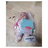 Madame Alexander 8-inch Little Cuties Mini Baby Doll, Pink, Light Skin Tone