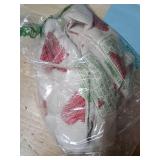 DFXSZ Valentines Pillow Covers 18x18 inch Set of 2 Valentines Day Decoration Red Embroidery Heart Soft Plush Faux Fur Jacquard Beige Throw Pillowcase for Bedroom Sofa Holiday Home Decor PTK073C18