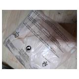 10x10ft Wrinkle Free Backdrop Curtain for Parties Soft Fabric Drapes Wedding Cream Curtain Backdrop for Birthday Party Decorations Background for Photography 5x10ft,2 Panels