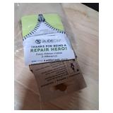 Zlideon Zipper Repair Kit for Plastic Zippers Multipack - 4pcs, Black | Instant Zipper Pull Replacement Slider for Kidsâ Clothing, Sportswear, Duvet Covers | Easy to Install | Made in Germany