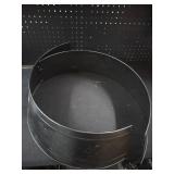 A25-inch Wondershop Metal Christmas Tree Collar - Black