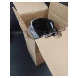 Vurkcy 3 inch Inlet Exhaust Tip, 4.5\" Outlet 9\" Overall Length Stainless Steel Exhaust Tail Pipe, Bolt-On, Polished Tailpipe, Black(Fit for Tailpipe Outlet is 3\", must OD not the ID)