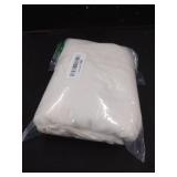 Anmao Cream Semi Sheer Light Filtering Short Curtains 45 Inches Long 2 Panels, Leaf Pattern Drapes for Living Room Bedroom, Rod Pocket Sheer Window Treatments with Floral Design, 52x45 Inch, Ivory