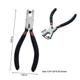 PANSHIYON Sheet Metal Hole Punch,2mm Heavy Duty Hand Held Sheet Metal Hole Puncher Tool for Jewelry Making,Leather Watch Band,Thin Aluminum Sheet