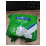 FitRight Ultra Adult Diapers, Disposable Incontinence Briefs, Leak-Proof Diaper, Absorbent Briefs For Men and Women, Maximum Protection, Medium, 32 â 44 in, 20 briefs per bag