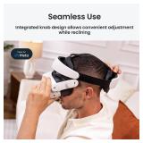 KIWI design H4 Halo Comfort Head Strap Compatible with Meta Quest 3/Quest 3S, Made for Meta, Non-Battery Lightweight Head Strap