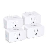 TP-Link Tapo Smart Plug Mini, Matter Compatible, Compatible with Alexa, Google Home & Samsung SmartThings, Energy Monitoring, 15A, UL Certified, 2.4G Wi-Fi Only, Tapo P110M(2-Pack)