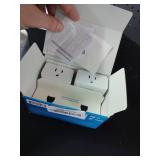 TP-Link Tapo Smart Plug Mini, Matter Compatible, Compatible with Alexa, Google Home & Samsung SmartThings, Energy Monitoring, 15A, UL Certified, 2.4G Wi-Fi Only, Tapo P110M(2-Pack)