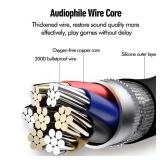 GZCRDZ Air Conduction Open Ear Headphones,3.5MM Wired Headphones and Built-in Microphone Suitable for Outdoor Activitie