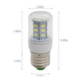 Delixike 5304511738 LED Refrigerator Replace PS12364857 AP6278388 4584444 Fits Frigidaire Electrolux Kenmore Freezer White Bulb,3.5w E27 Baseï¼1Pcsï¼