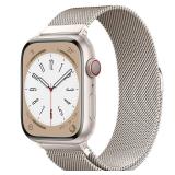 Stainless Steel Milanese Loop Compatible with Apple Watch Band 38mm 40mm 41mm 42mm 44mm 45mm 49mm, Magnetic Clasp Replacement Band for iwatch Series 9, Ultra 2/Ultra, SE/SE 2nd Generation, 8 7 6 5 4 3