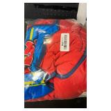 Jay Franco Kids Nap Mat with Embedded Pillow & Blanket â Soft 46\"x20\"Microfiber Sleeping Bag with Name Tag & Handle for School, Travel, Sleepover, Blue - Spiderman