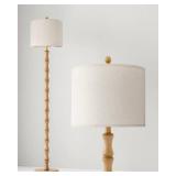 BOBOMOMO 62\" Farmhouse Floor Lamp for Living Room, Retro Corner Floor Lamp Rotary Switch, Rustic Standing Lamp for Bedroom, Corner, Nursery, Dining Room, Bedroom, House