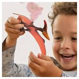 Schleich Dinosaurs Realistic Winged Pteranodon Figurine - Detailed Prehistoric Jurassic Dino Figurine, Durable for Fun Play for Boys and Girls, Gift for Kids Ages 4+