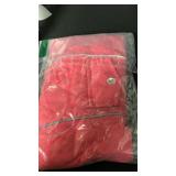 Malier Dog Winter Coat, Windproof Dog Cold Weather Coats with Real Pocket, Winter Extra Warm Pet Coat Fleece Jacket Reflective Clothes for Small Medium Large Dogs and Puppy (Red, Medium)