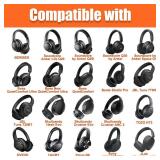 Headphone Case Compatible with Bose QuietComfort/BERIBES/TOZO/KVIDIO/Beats/Soundcore Anker Noise Cancelling Over-Ear Headphones, Pink