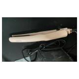 Flat Iron Hair Straightener 1 Inch Titanium - Fast Heating Pink Hair Straightenerï¼ Negative Ions Flat Iron 12 Temp (230Â°F-450Â°F), Auto Shut Off, Temp Memory & Dual Voltage for Smooth Silky 