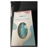 Fansidi Upgraded Baby Nail Trimmer Electric | Easy & Safe Baby Nail File, Precise 4-Stage Gentle Nail Buffer + Nail Clippers for Newborn to Toddler, with 18 Grinding Heads & Soft LED Light, Blue