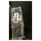 TIBEGOLD 4 Inch Door Lock Hasp Latch, Security Packlock Clasp Hasp Lock Latch, Stainless Steel Gate Lock Hasp for Outdoor Fence Gate,Barn Door, Cabinet, Drawer, Brushed Finish with Screws, 2 Pack