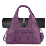 Forestfish Gym Bag For Women With Yoga Mat Holder & Shoe Compartment & Wet Dry Storage Pocket & Adjustable Strap