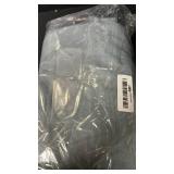 PrinceDeco Linen Curtains for Living Room Thick Linen Burlap Curtains for Bedroom Light Filtering Vertical Drapes Rod Pocket Country Rustic Linen Curtains(Stone Blue, 52\" W x 84\" L)