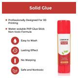Comgrow 3D Printer Glue Stick 5 Pack, Warping Reducing 3D Printer Glue Stick for Hot Bed 3D Printer Bed Adhesive PVP Solid for PLA/ABS/PETG/PC/PA/TPU 21g/0.74oz