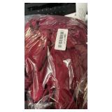 Amazon Basics Lightweight Super Soft Easy Care Microfiber 4 Piece Bed Sheet Set with 14-Inch Deep Pockets, Comfortable Queen, Burgundy, Solid