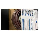 LZEOY 4FT Cord Cover Floor, Extension Brown Cord Hider Floor, Power Cable Cover Cord Protector, Soft PVC Wire Covers for Cords, Cable Management Hide Cords - Cavity: 0.47\" (W) x 0.24\" (H)