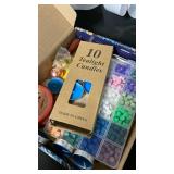 CHUHUAYUAN Wax Seal Stamp Kit - 24 Colors, 624 Pcs Stamp Beads, Sealing Wax Warmer, Metallic Pen & Envelope, Gift & Decoration Set