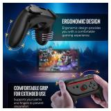 Lmcpa Joy-Con Grips for Nintendo Switch 2 (2025), Ergonomic Anti-Slip Handle Kit Accessories for Switch New Gen 2025 Joy Cons Controller, 2 Pack (Black)