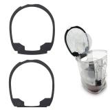 MITCHENIFY Replacement Gasket Compatible with Shark Cordless Vacuum Cleaner Dust Bin Lid, Sealing Ring Fit for IZ Series, IX141, Shark Replacement Parts Accessories, 2 PCS